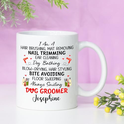 Personalized Dog Groomer I Am A Hair | Customised Coffee Mug | 11 OZ