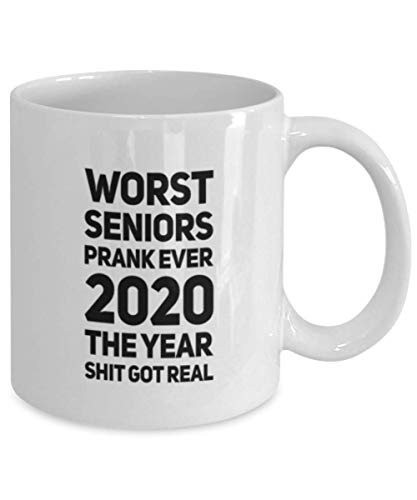Funny Quarantine Graduation Worst Seniors | Ceramic Coffee Mug | 11 OZ