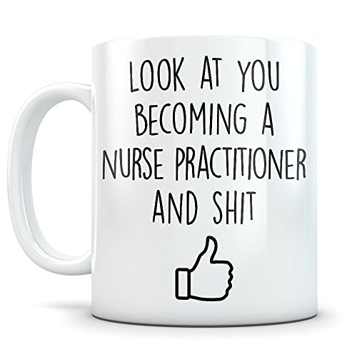 NP Graduation Gifts Future Nurse Practitioner | Ceramic Coffee Mug | 11 OZ