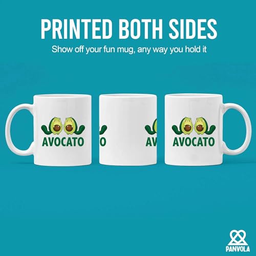 Avocato Avocado Lover Gifts Cat Mom Dad from | Ceramic Coffee Mug | 11 OZ