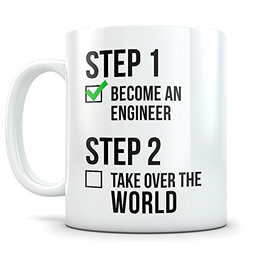Engineer Graduation Gifts Future Engineering | Ceramic Coffee Mug | 11 OZ