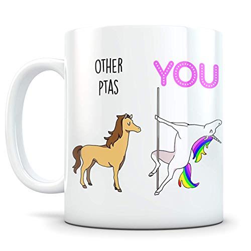 Funny PTA Gift Best Physical Therapist | Ceramic Coffee Mug | 11 OZ