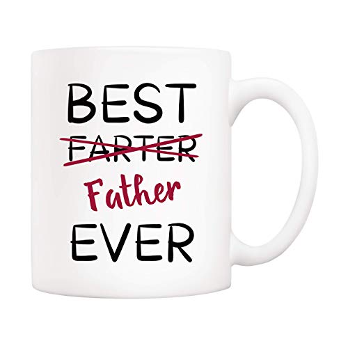 Funny Dad from Child Daughter Son Kids | Ceramic Coffee Mug | Father's Day Gift | Stylish Printed Design | Tea & Coffee Cup | 11oz