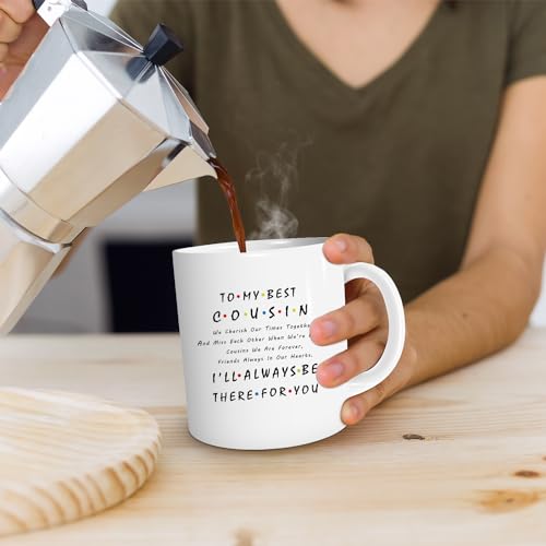 Best Cousin Perfect Gifts for Cousins on | Ceramic Coffee Mug | 11 OZ