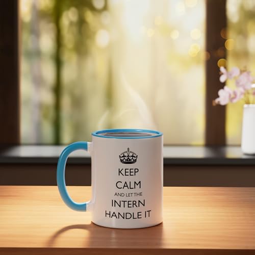 Funny Intern Quote Sarcastic Internship Humor | Ceramic Coffee Mug | 11 OZ