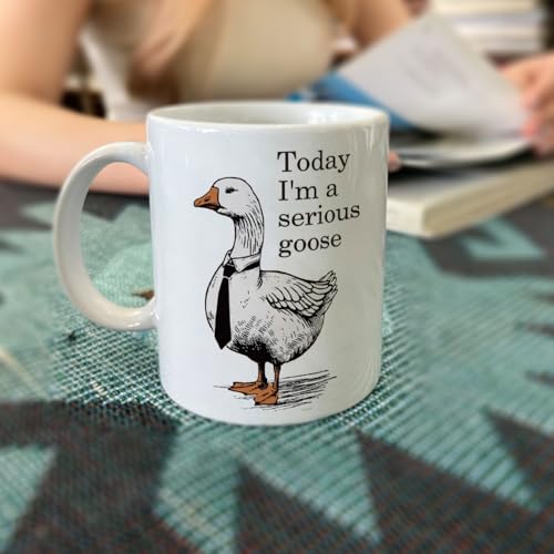I m a Serious Funny Goose Gift for Nurse Women | Ceramic Coffee Mug | 11 OZ