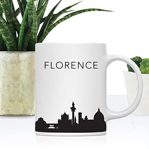 Tourist Travel Souvenir Gift Florence Italy | Ceramic Coffee Mug | 11 OZ