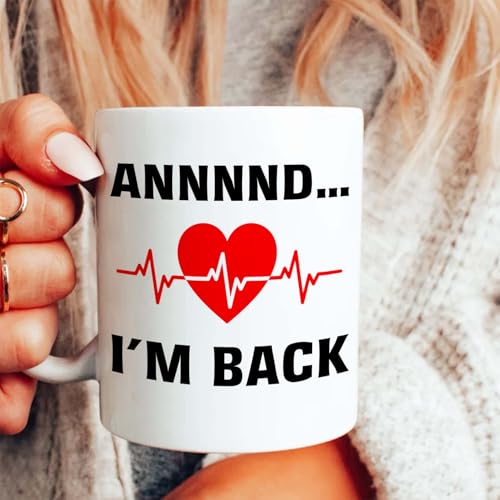 I m Back Recovery Gifts For Women Man After | Ceramic Coffee Mug | 11 OZ