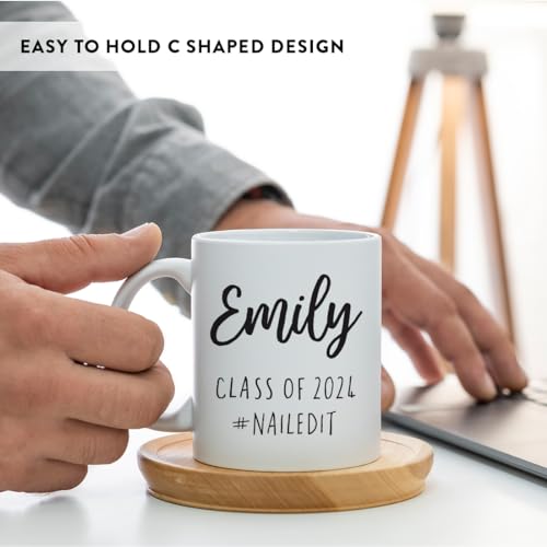 Personalized Custom Graduation Gift Emily | Customised Coffee Mug | 11 OZ