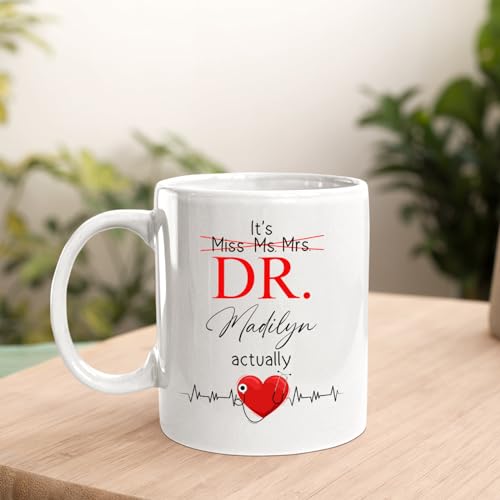 It s Miss Ms Mrs Dr Actually Personalized | Customised Coffee Mug | 11 OZ