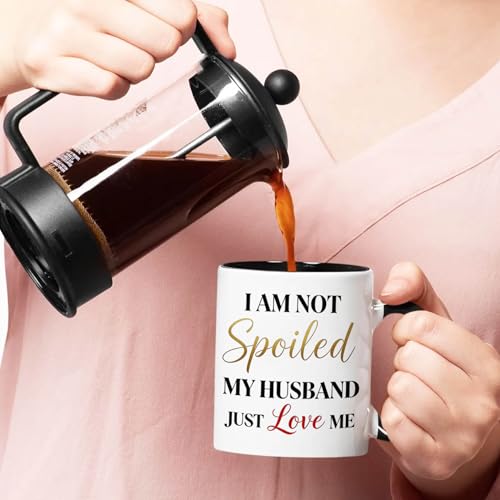 Birthday Gifts from Husband to Wife I Am Not | Ceramic Coffee Mug | 11 OZ