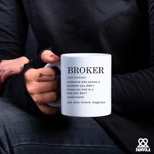 Broker Definition Real Estate Salesperson | Ceramic Coffee Mug | 11 OZ