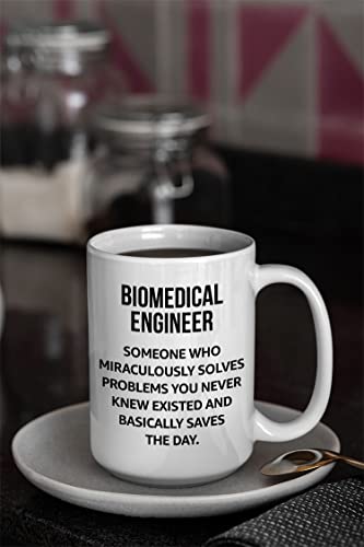 Funny Definition Biomedical Engineer PHD | Ceramic Coffee Mug | 11 OZ