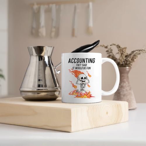 Accounting They Said It Would Be Fun | Ceramic Coffee Mug | 11 OZ