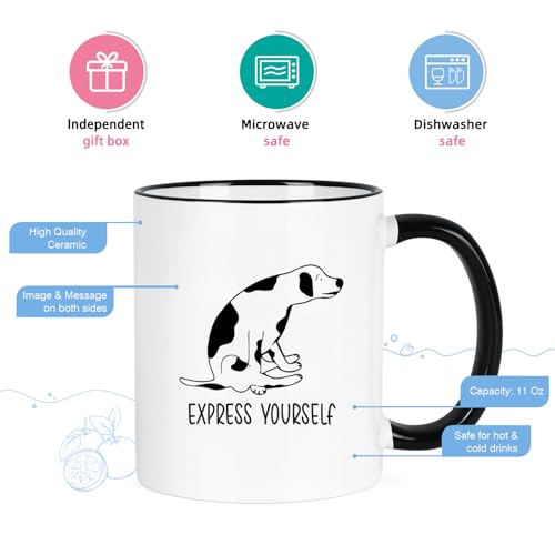 YHRJWN Vet Tech Gifts for Women Men Express | Ceramic Coffee Mug | 11 OZ