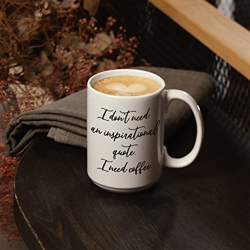I Need Cool with a Funny Slogan Great Unique | Ceramic Coffee Mug | 11 OZ