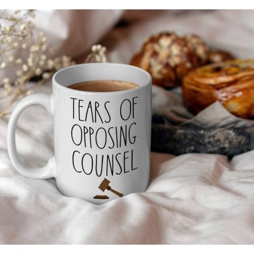 Tears of Opposing Counsel Lawyer Gifts for | Ceramic Coffee Mug | 11 OZ