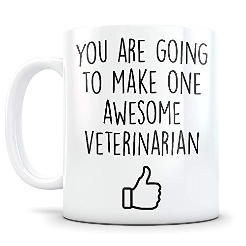 New Vet Gift Veterinarian Graduation Great | Ceramic Coffee Mug | 11 OZ