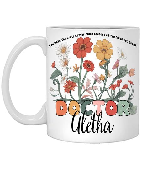 Doctor Personalized Aletha Gifts for | Customised Coffee Mug | 11 OZ