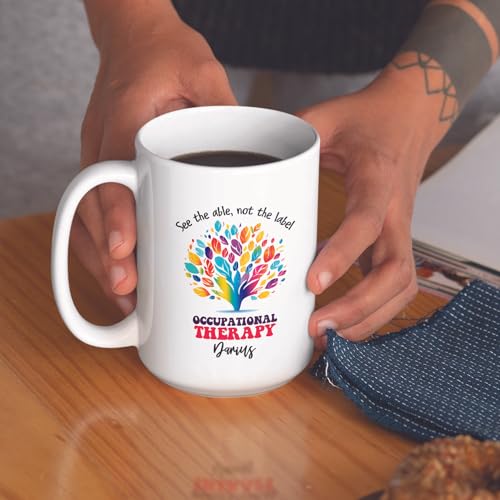 See The Able Not Label Customized Colorful | Customised Coffee Mug | 11 OZ