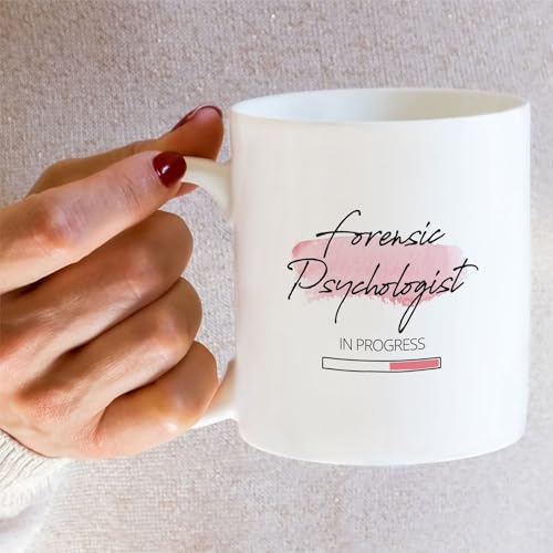 Funny Forensic Psychologist In Progress | Ceramic Coffee Mug | 11 OZ