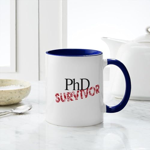 PHD Survivor Graduate | Ceramic Coffee Mug | 11 OZ