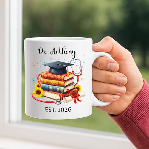 Personalized Doctorate Graduation Best | Customised Coffee Mug | 11 OZ
