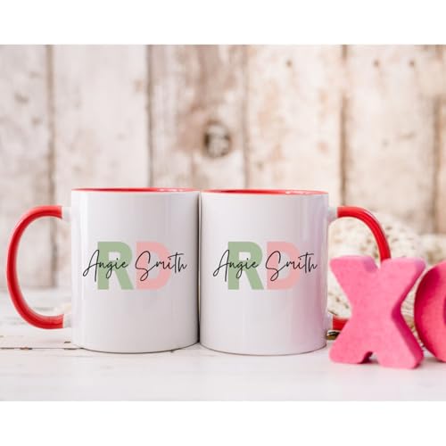 Registered Dietitian Gift RD Personalized | Customised Coffee Mug | 11 OZ