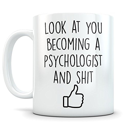Psychology Graduation Gifts Future | Ceramic Coffee Mug | 11 OZ