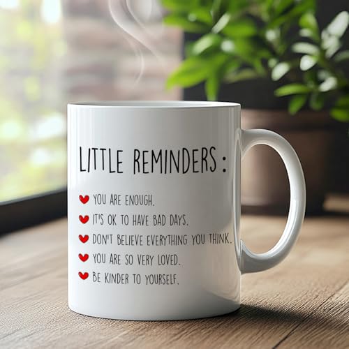 Little Reminders Inspirational Positive | Ceramic Coffee Mug | 11 OZ