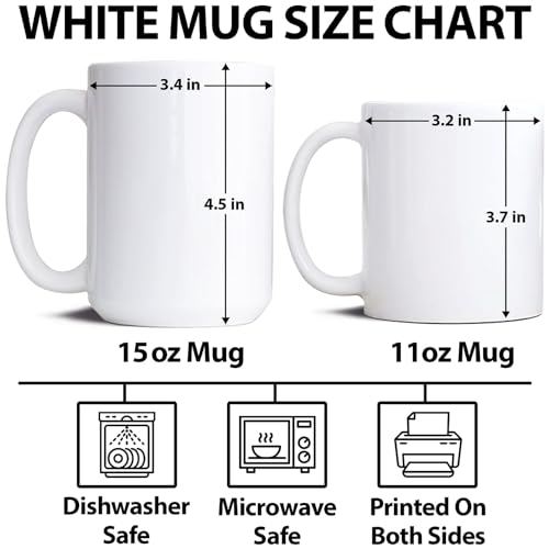 Funny Wife Quotes Gift from Men to Graduation | Ceramic Coffee Mug | 11 OZ