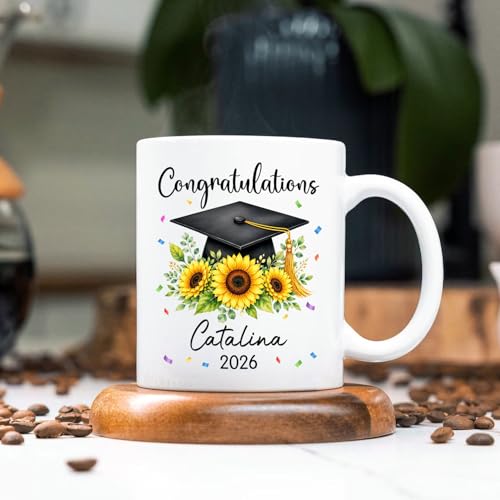 Congratulations Grad or Personalized | Customised Coffee Mug | 11 OZ