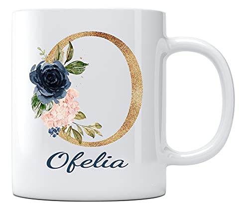 Mothers Day Presents with Name Ofelia Gift | Ceramic Coffee Mug | 11 OZ