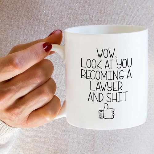 Funny for New Lawyers Legal Humor Law School | Ceramic Coffee Mug | 11 OZ