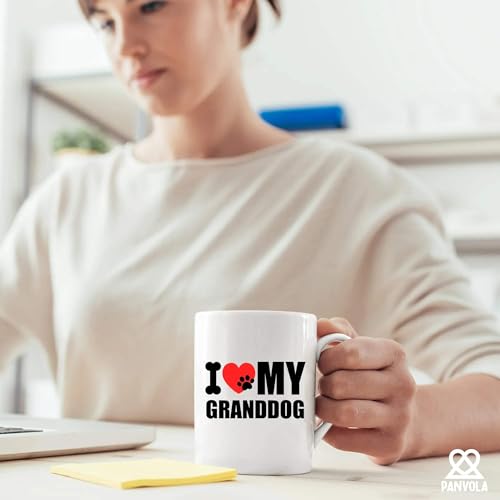 I Love My Granddog Dog Lover Gifts For Owners | Ceramic Coffee Mug | 11 OZ