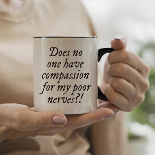 Pride and Prejudice Gifts for Book Funny | Ceramic Coffee Mug | 11 OZ