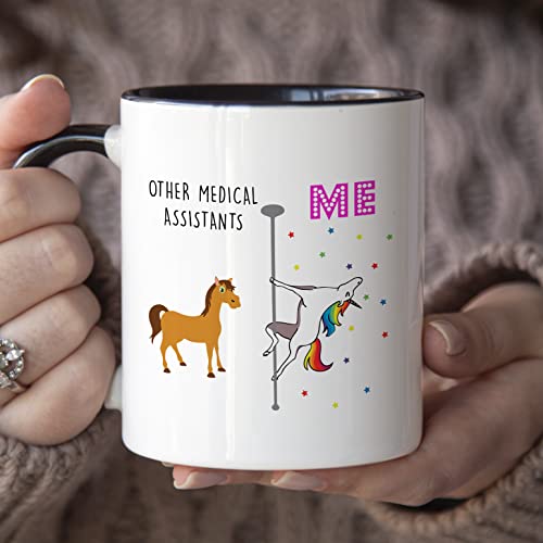 Medical Assistant Unicorn For Graduation Funny | Ceramic Coffee Mug | 11 OZ