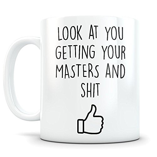 Masters Graduation Gifts MBA Graduates Master | Ceramic Coffee Mug | 11 OZ