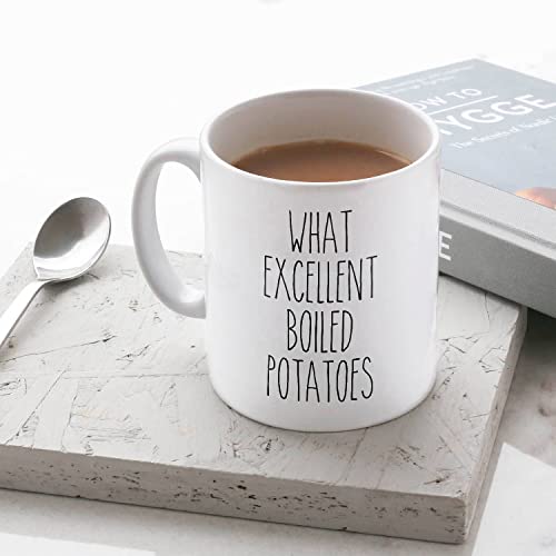 What Excellent Boiled Potatoes Book Lover Gift | Ceramic Coffee Mug | 11 OZ