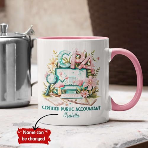 Certified Public Accountant Personalized | Customised Coffee Mug | 11 OZ