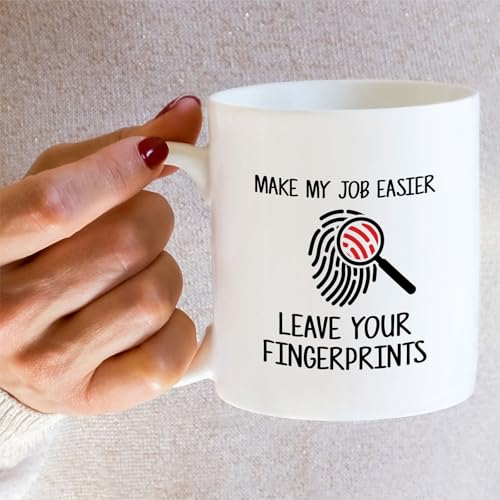 Funny Crime Scene Investigator or Hilarious | Ceramic Coffee Mug | 11 OZ