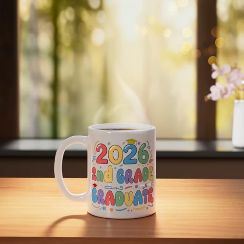 2nd Grade Graduate 2026 Graduation | Ceramic Coffee Mug | 11 OZ