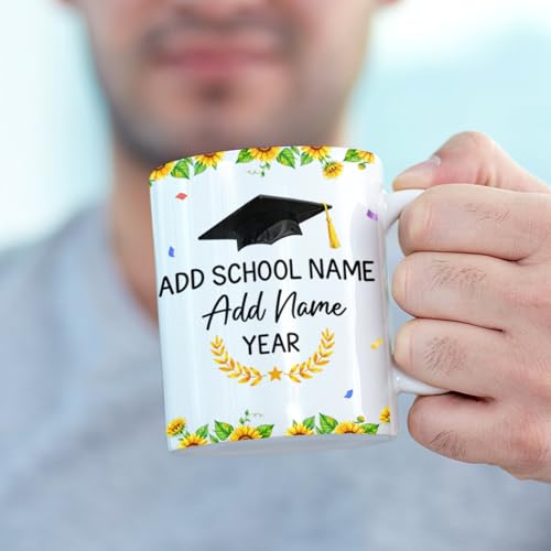 Personalized Owl College Student Accent for | Customised Coffee Mug | 11 OZ