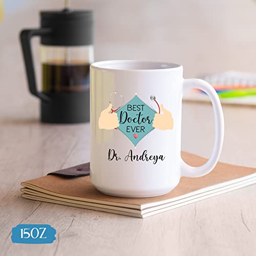 Best Doctor Ever Custom Personalized Gift | Customised Coffee Mug | 11 OZ
