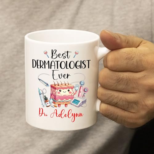 Best Dermatologist Ever Gift For | Customised Coffee Mug | 11 OZ