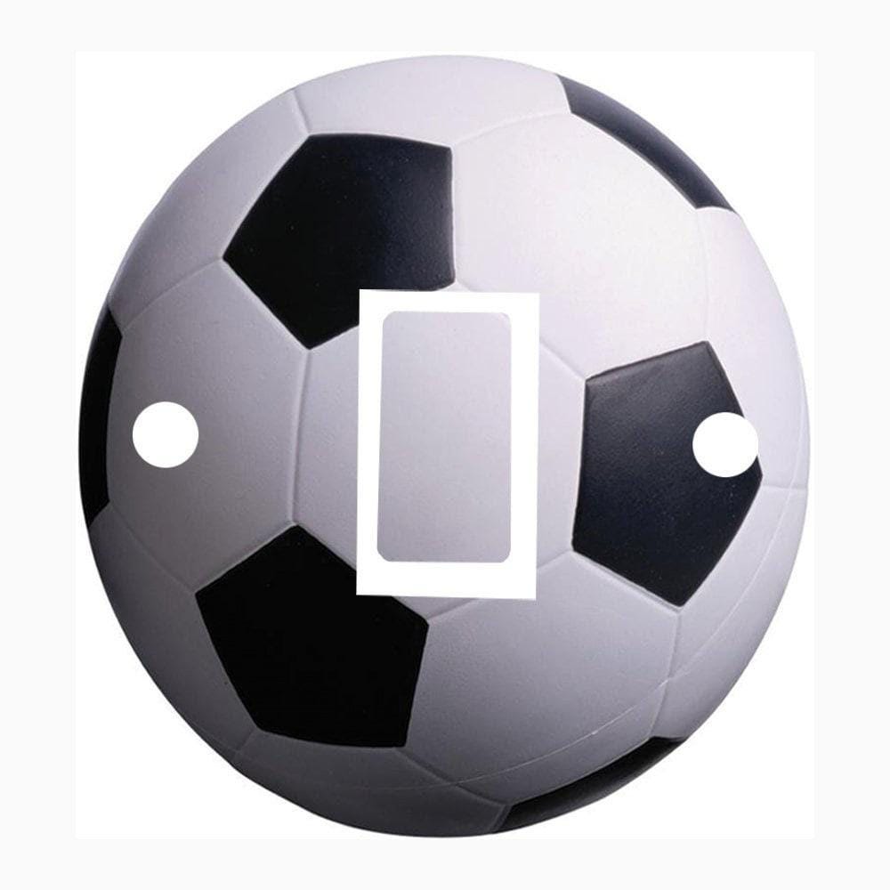 Football Goal Soccer Sports Boys Bedroom Light Switch Cover Skin Sticker Decal