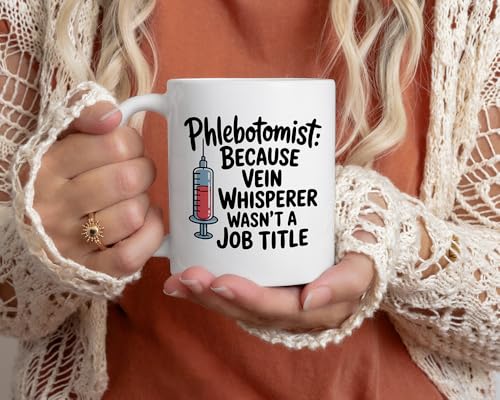 Phlebotomy Gifts Funny for Phlebotomists Ideal | Ceramic Coffee Mug | 11 OZ