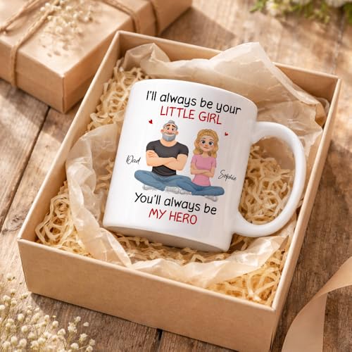 Wrappiness Personalized Daughter From Dad | Customised Coffee Mug | 11 OZ