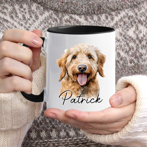 Goldendoodle Personalized Dogs Dog Accent | Customised Coffee Mug | 11 OZ