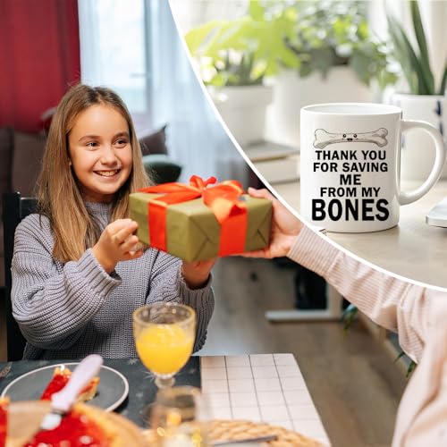 RZHV Thank You For Saving Me From My Doctorate | Ceramic Coffee Mug | 11 OZ